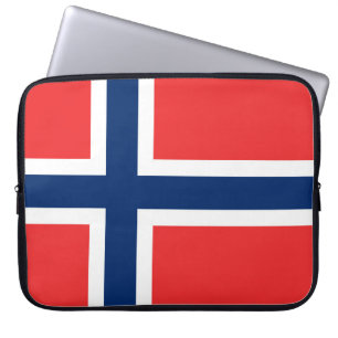 Norway Flag Laptop Sleeve