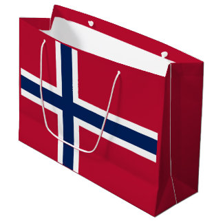 Norway Flag Large Gift Bag