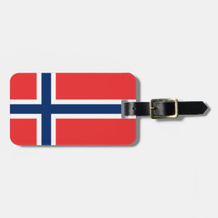 Norway Flag Luggage Tag