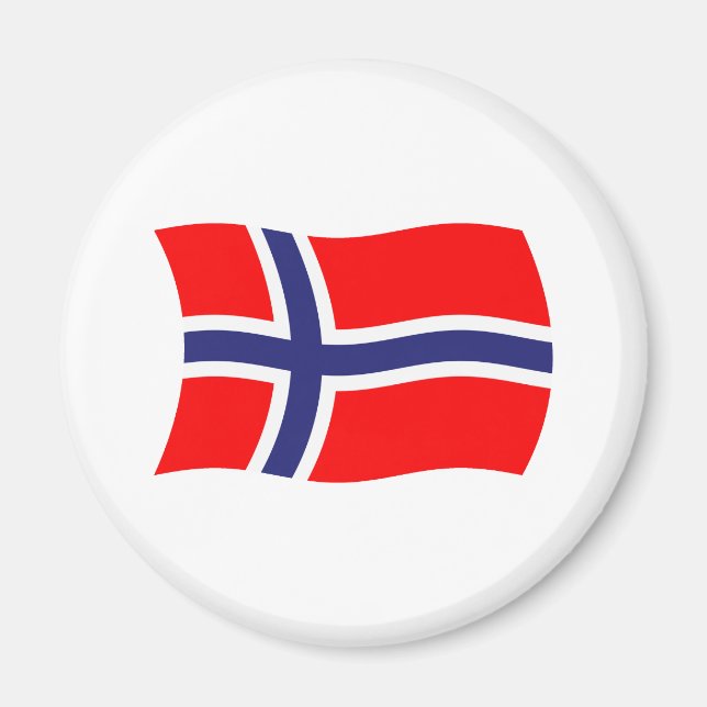 Norway Flag Magnet (Front)