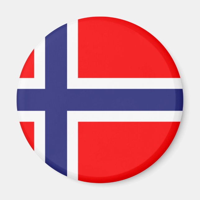 Norway flag magnet (Front)
