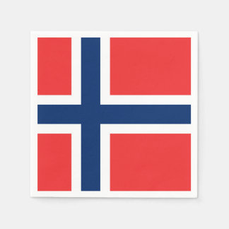 Norway Flag Napkin