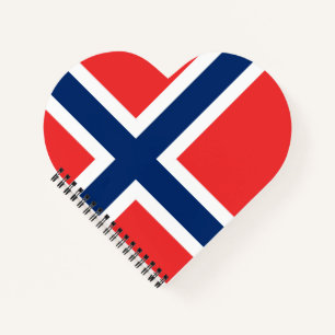 Norway Flag Notebook