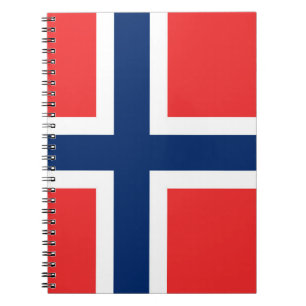 Norway Flag Notebook