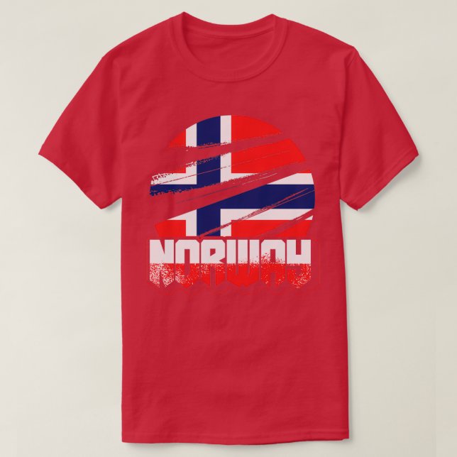 norway flag patriotism T-Shirt (Design Front)