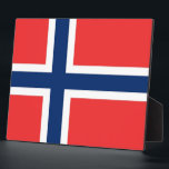 Norway Flag Plaque<br><div class="desc">Add a touch of Norwegian pride to your home or office decor with our exclusive plaque featuring the flag of Norway! Crafted with meticulous attention to detail, this plaque is more than just a decorative item; it’s a celebration of Norway’s rich heritage and cultural identity. The elegant design prominently displays...</div>