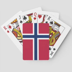 Norway Flag Playing Cards