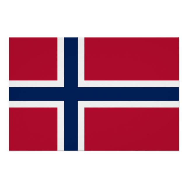 Norway Flag Poster (Front)