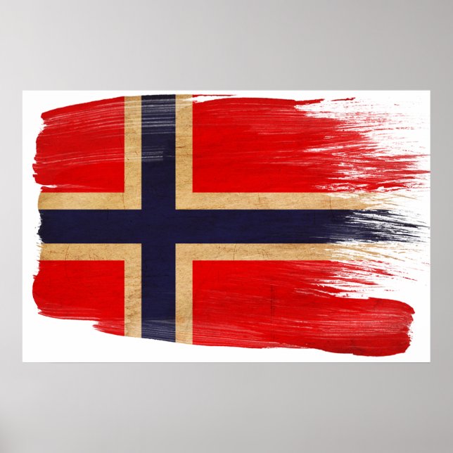 Norway Flag Posters (Front)