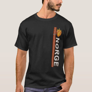 Norway Flag Pride Soccer and Sport Themed T shirt