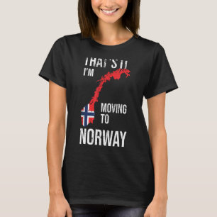 Norway Flag Scandinavia Funny Norwegian Norway T-Shirt
