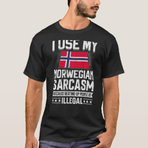 Norway Flag Souvenirs For Norwegians Men & Women T-Shirt