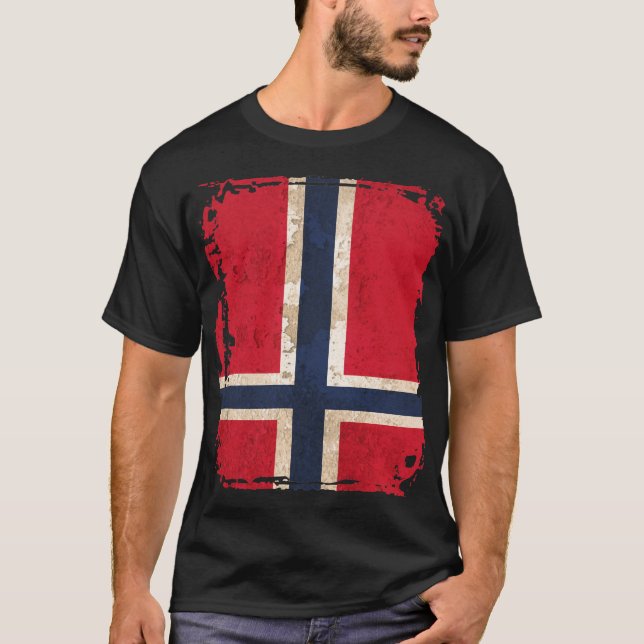 Norway Flag T-Shirt (Front)
