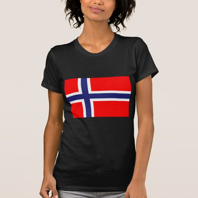 Norway flag T-Shirt (Front)