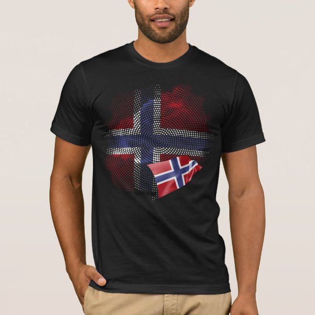 Norway flag T-Shirt (Front)