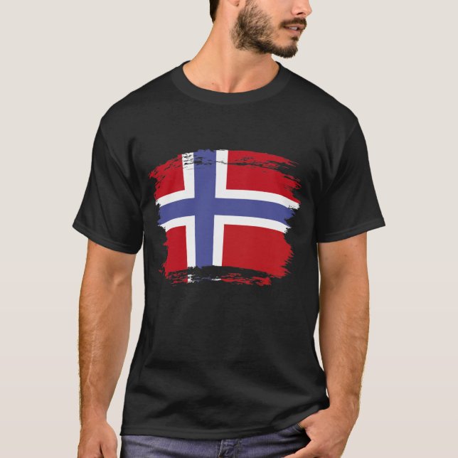 Norway flag T-Shirt (Front)