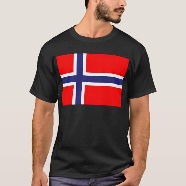 Norway flag T-Shirt (Front)