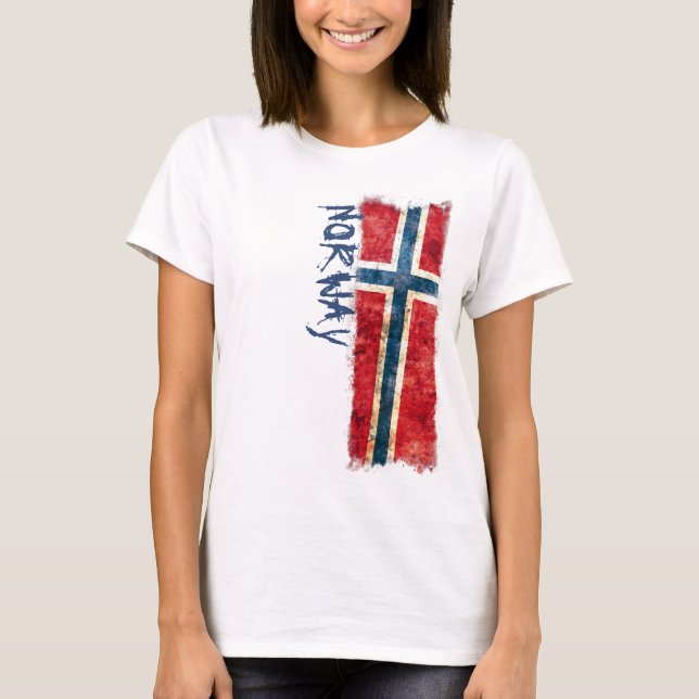 Norway Flag T-Shirt (Front)