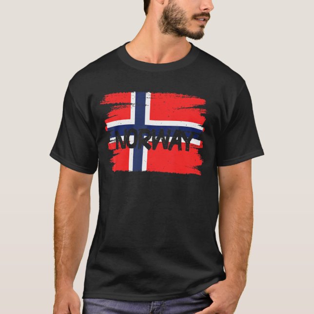 Norway Flag T-Shirt (Front)