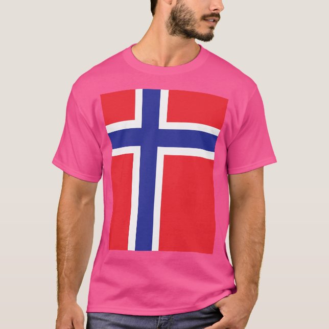 Norway Flag T-Shirt (Front)