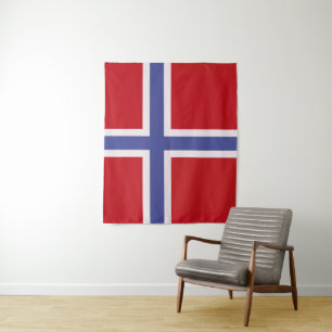 Norway flag tapestry