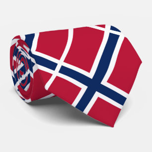 Norway Flag Tie
