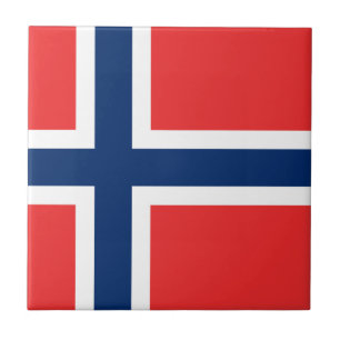 Norway Flag Tile
