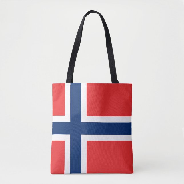 Norway Flag Tote Bag (Front)