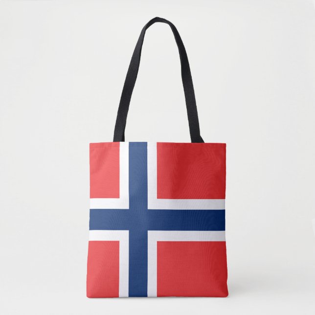 Norway Flag Tote Bag (Front)