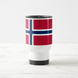 Norway Flag Travel Mug
