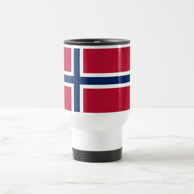 Norway Flag Travel Mug (Center)