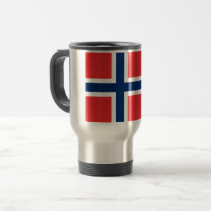 Norway Flag Travel Mug