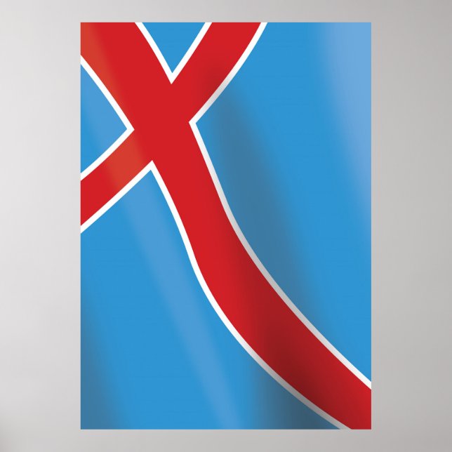 Norway Flag travel poster (Front)