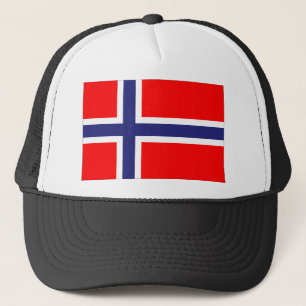 Norway flag trucker hat