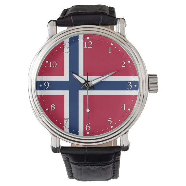 Norway Flag Watch (Front)