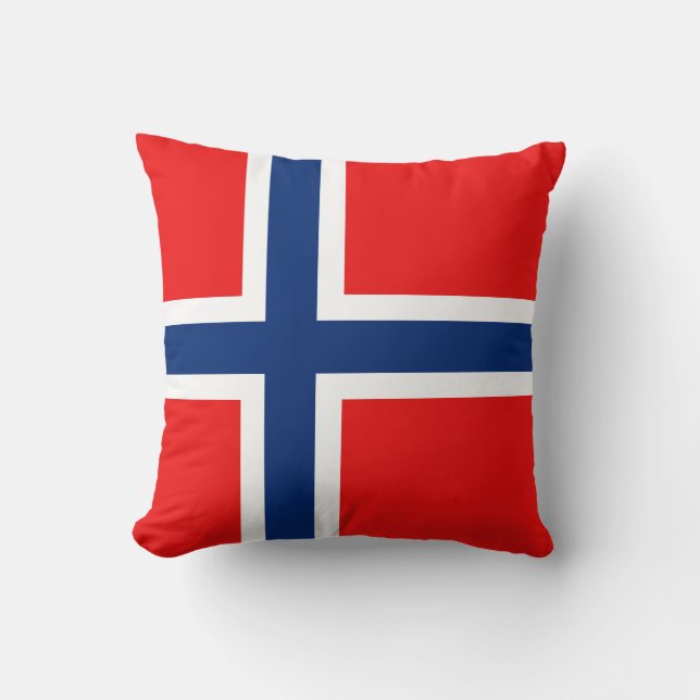 Norway Flag x Flag Pillow (Front)