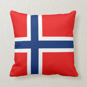 Norway Flag x Flag Pillow