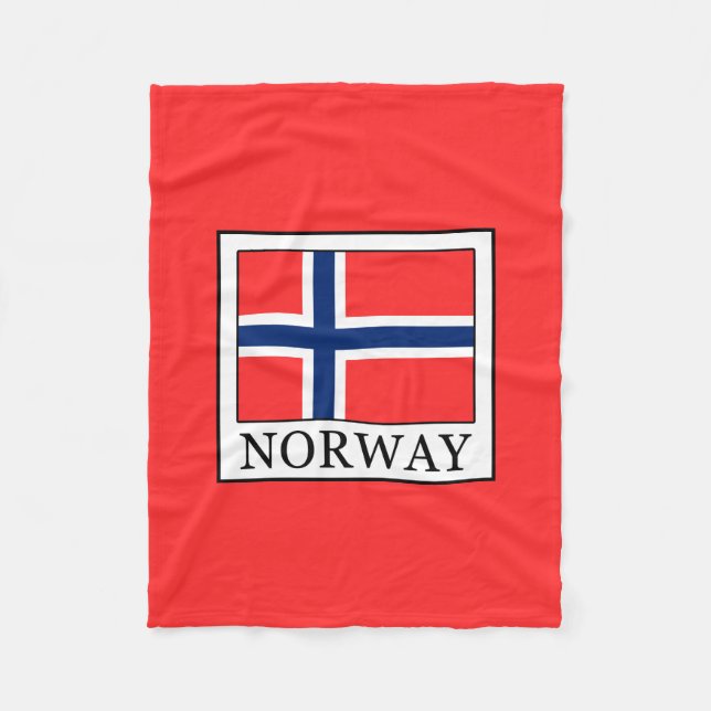 Norway Fleece Blanket (Front)