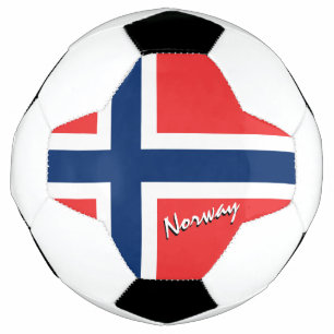 Norway Football & Norwegian Flag / Sports