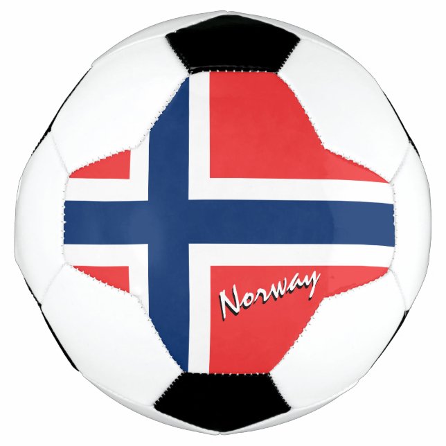 Norway Football & Norwegian Flag / Sports (Front)