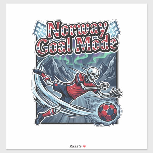 Norway Goal Mode Skeleton Striker Nations Streetwe (Sheet)
