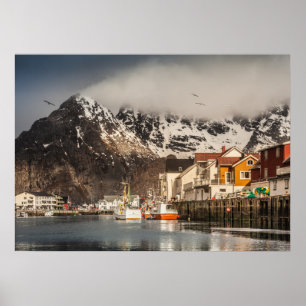 Norway Henningsvaer Poster