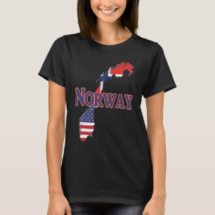 Norway Heritage Expat Expatriate Norwegian Family T-Shirt
