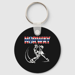 Norway Ice Hockey Lovers Jersey - Norwegian Hockey Key Ring