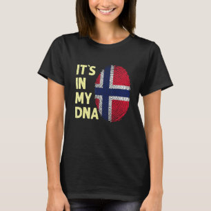 Norway In My Dna Norwegian Flag Team Norway 1 T-Shirt