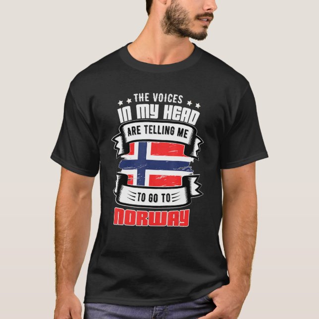 Norway In My Head T-Shirt (Front)