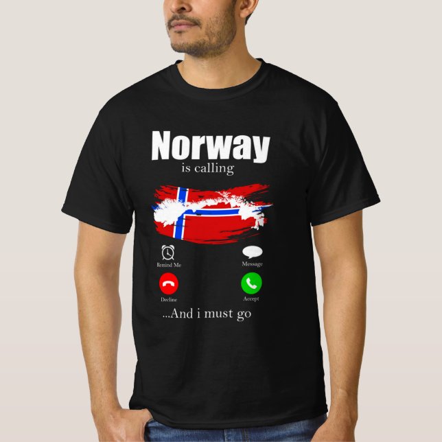 Norway is calling T-Shirt (Front)