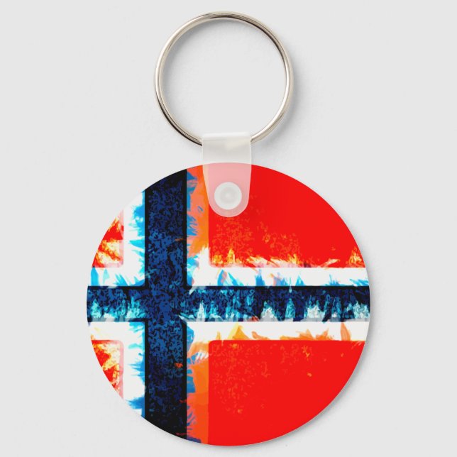 Norway Key Ring (Front)