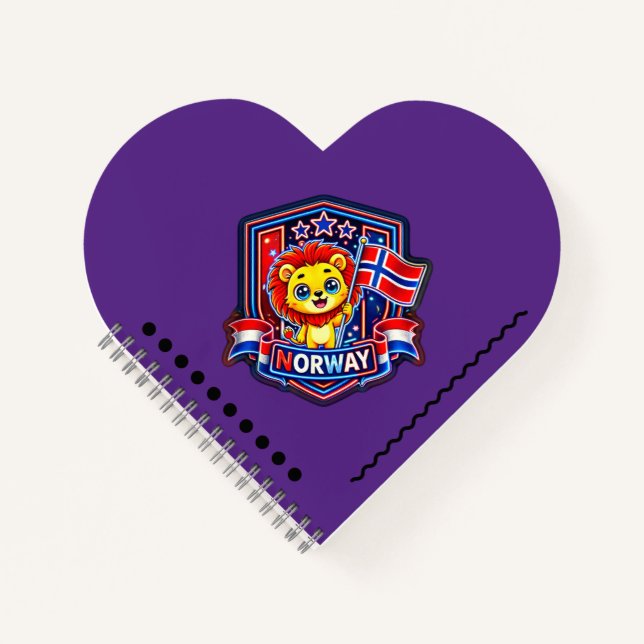 Norway Kids Notebook (Front)