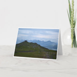 Norway Landscape Blank Greeting Card